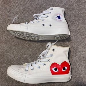 Comme des Garçons Play Converse All Star Chuck 70 Hi Tops